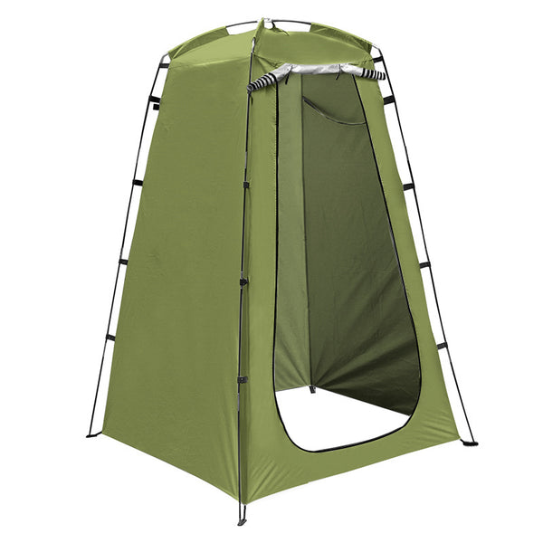 Daolar tente de douche de camping, tente de toilette pop-up, tente à langer portable avec sac de rangement et fenêtres, tente d'écran d'intimité pour l'extérieur