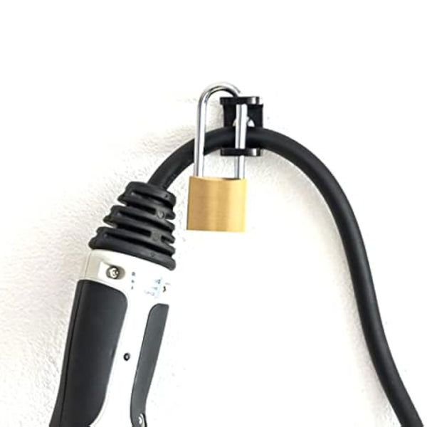 Daolar Type 2 Protection antivol avec verrouillage-Dispositif antivol pour câble de charge sur le boîtier mural, pour câbles jusqu'à 22mm