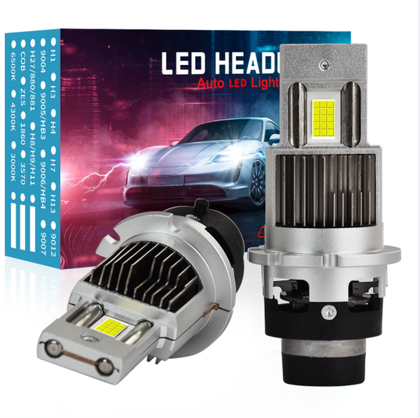 Daolar Ampoules LED D2S/D4S-6500K 35W Feux de croisement Xenon LED de remplacement-Pack de 2